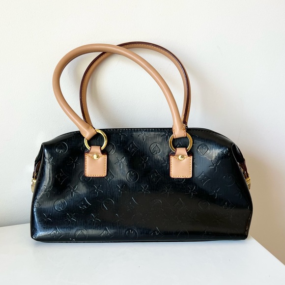 Vintage Handbags - Vintage Y2K 90s cute monogram pattern purse